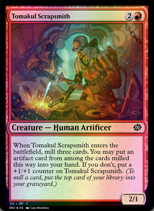 Tomakul Scrapsmith FOIL