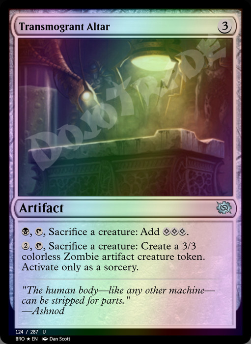 Transmogrant Altar FOIL