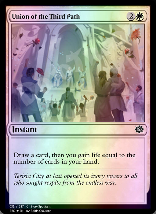 Union of the Third Path FOIL