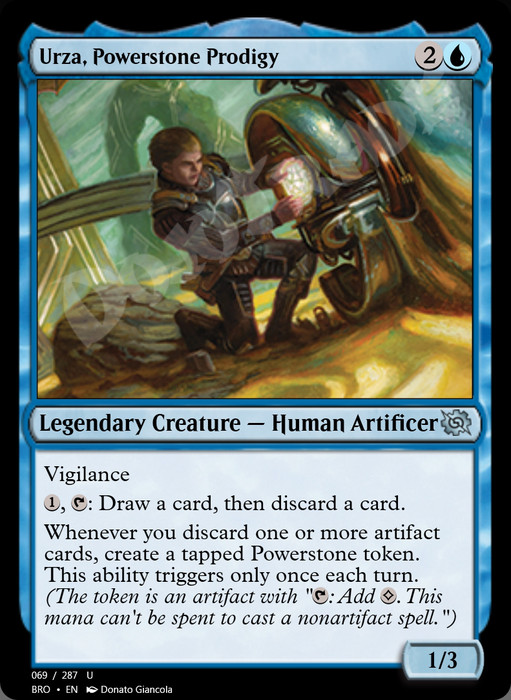 Urza, Powerstone Prodigy