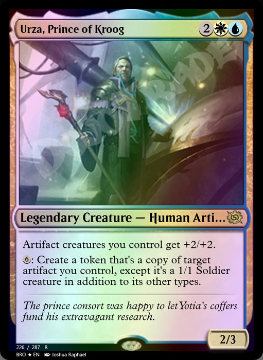 Urza, Prince of Kroog FOIL