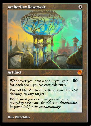 Aetherflux Reservoir (Retro Frame) FOIL