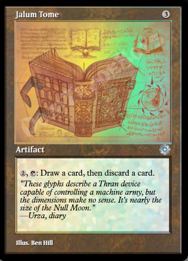 Jalum Tome (Retro Schematics) FOIL