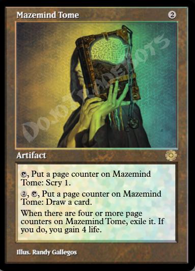 Mazemind Tome (Retro Frame) FOIL