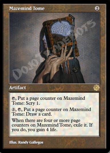 Mazemind Tome (Retro Frame)