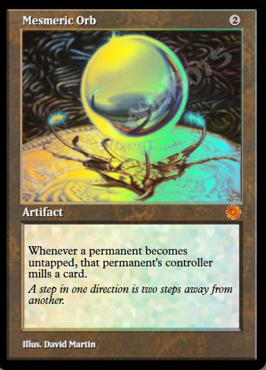 Mesmeric Orb (Retro Frame) FOIL