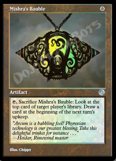 Mishra's Bauble (Retro Frame) FOIL