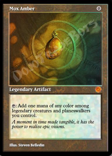 Mox Amber (Retro Frame) FOIL