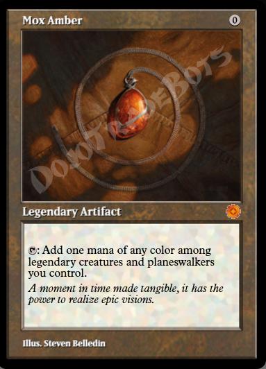 Mox Amber (Retro Frame)