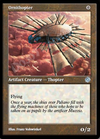 Ornithopter (Retro Frame)