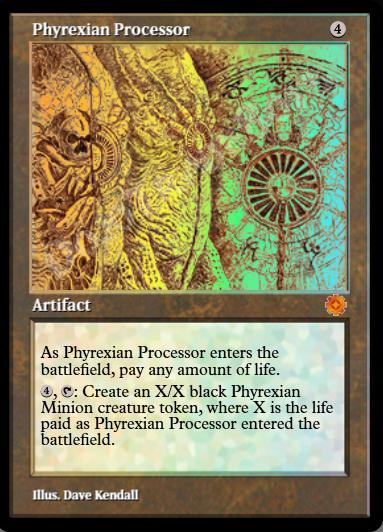 Phyrexian Processor (Retro Schematics) FOIL