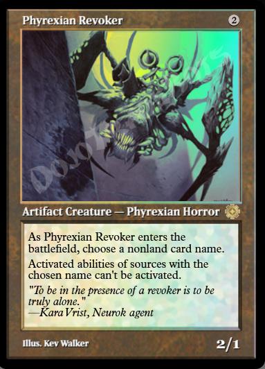 Phyrexian Revoker (Retro Frame) FOIL