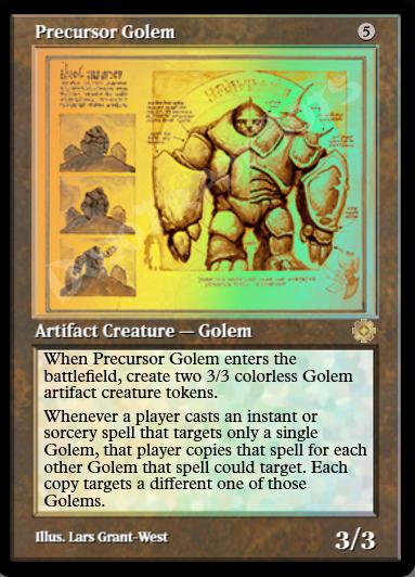 Precursor Golem (Retro Schematics) FOIL