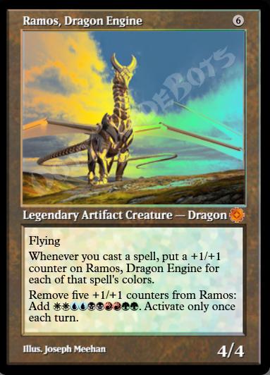 Ramos, Dragon Engine (Retro Frame) FOIL