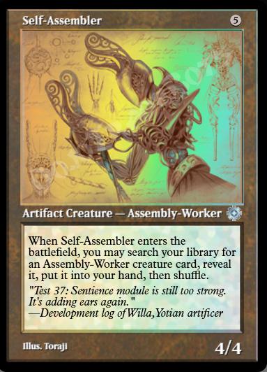 Self-Assembler (Retro Schematics) FOIL