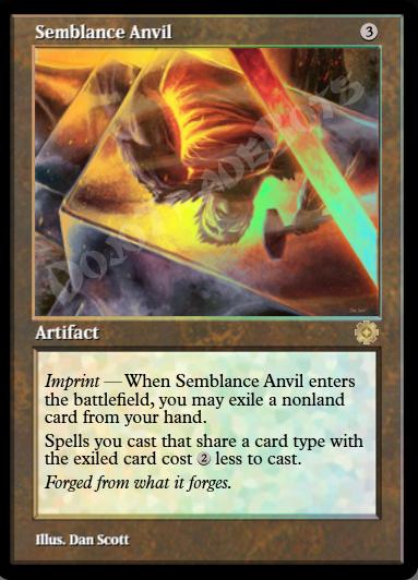 Semblance Anvil (Retro Frame) FOIL