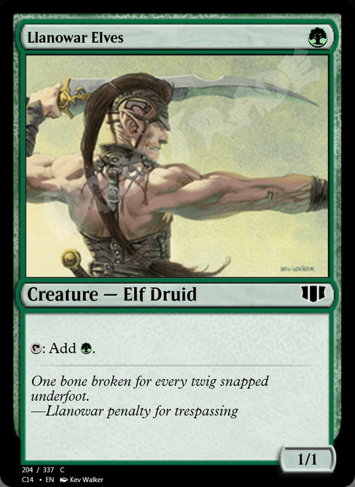 Llanowar Elves