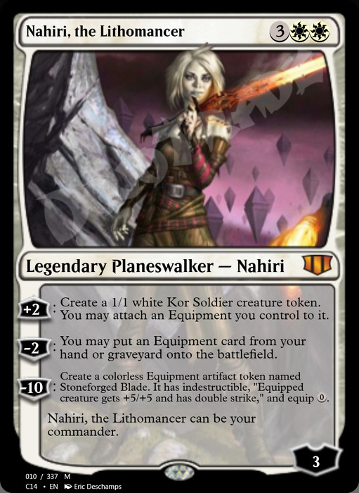 Nahiri, the Lithomancer