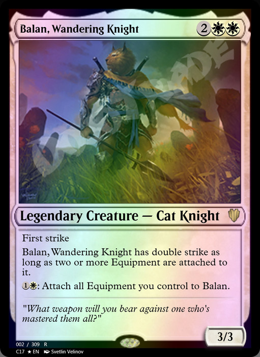 Balan, Wandering Knight FOIL