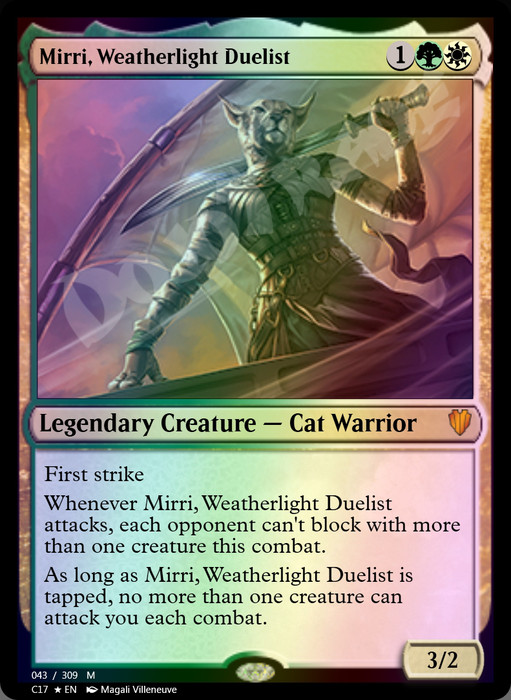 Mirri, Weatherlight Duelist FOIL