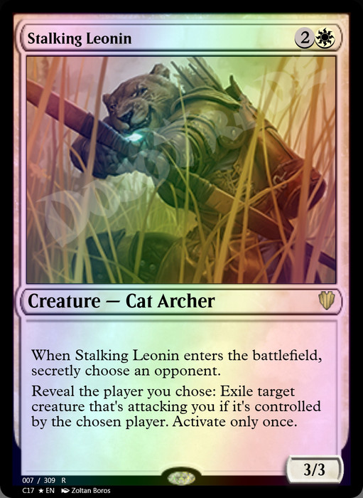 Stalking Leonin FOIL