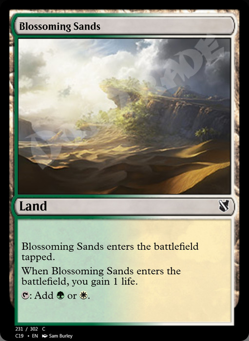 Blossoming Sands