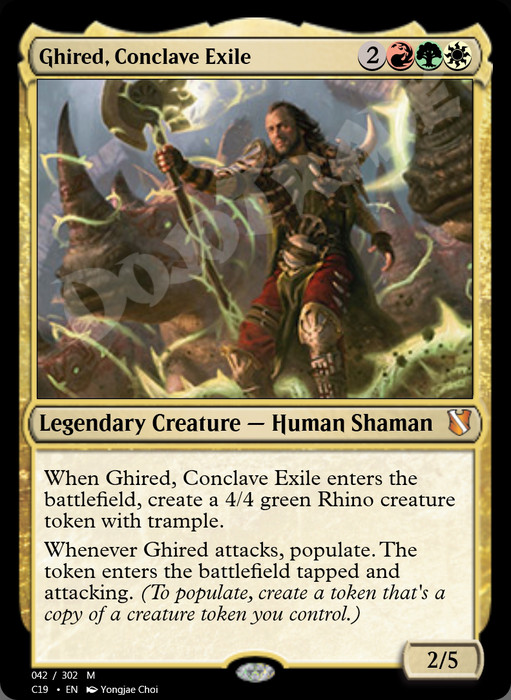 Ghired, Conclave Exile