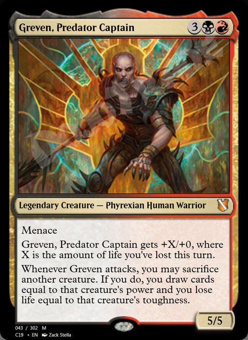 Greven, Predator Captain