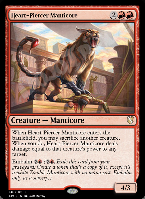 Heart-Piercer Manticore