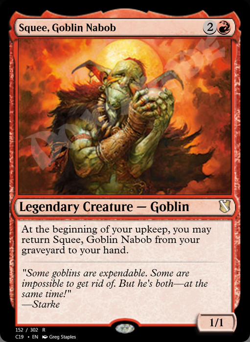 Squee, Goblin Nabob