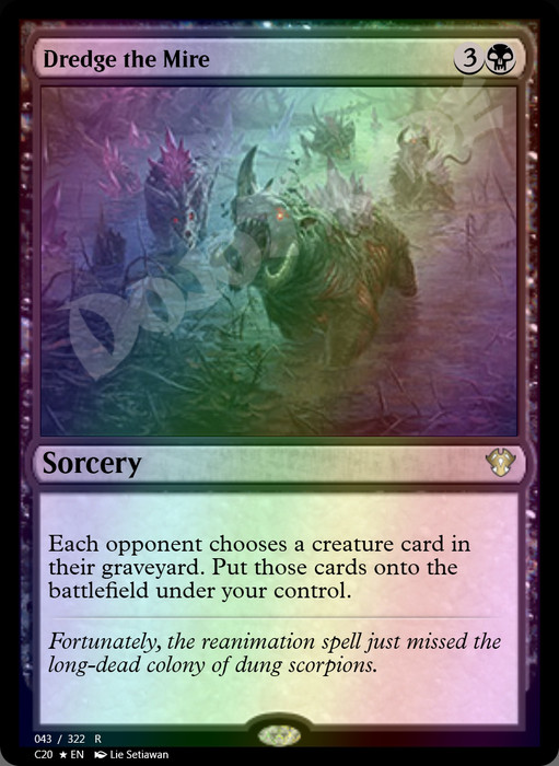 Dredge the Mire FOIL