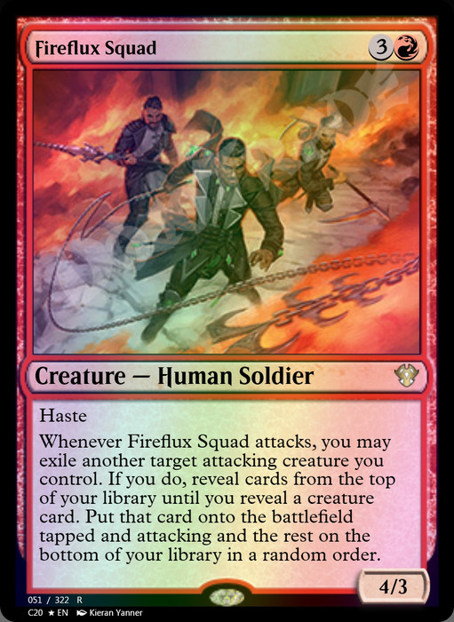 Fireflux Squad FOIL