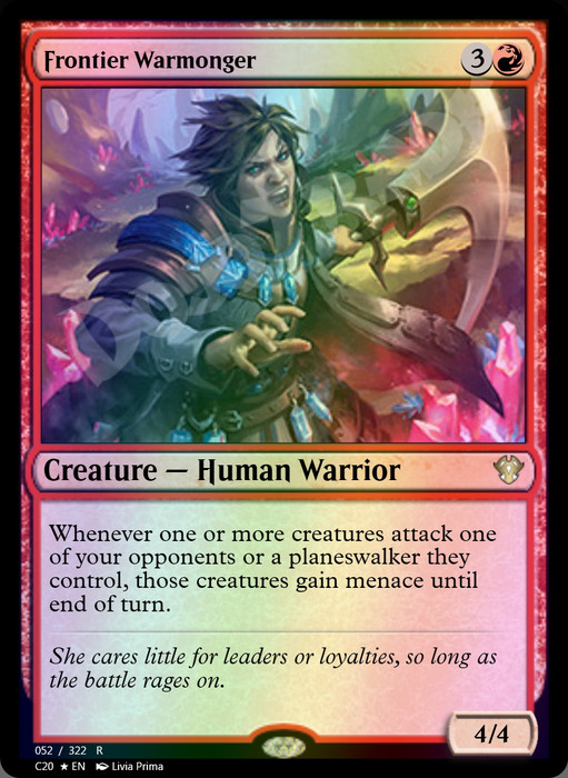 Frontier Warmonger FOIL