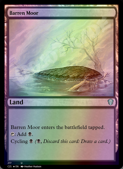 Barren Moor FOIL