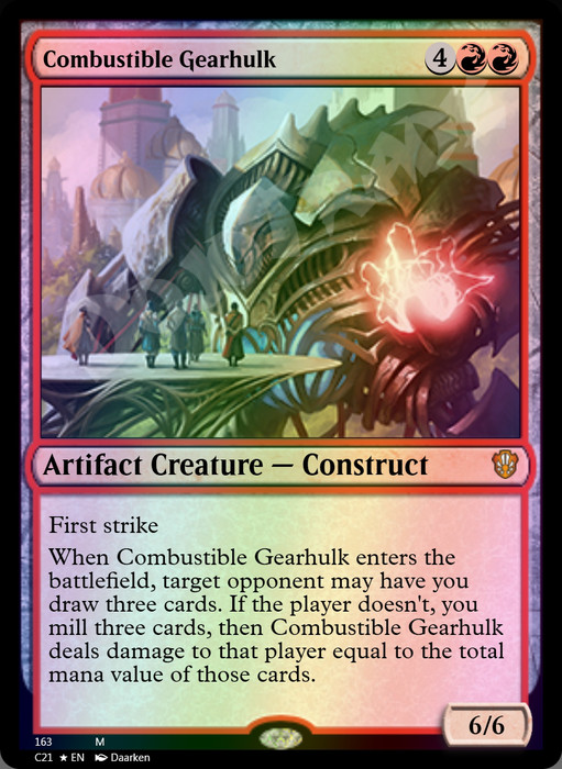 Combustible Gearhulk FOIL