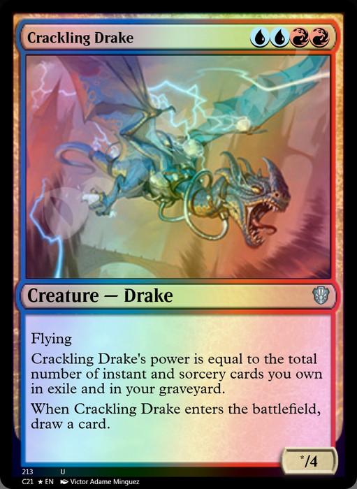 Crackling Drake FOIL