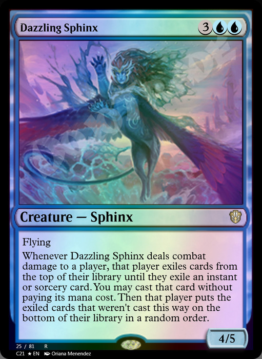 Dazzling Sphinx FOIL