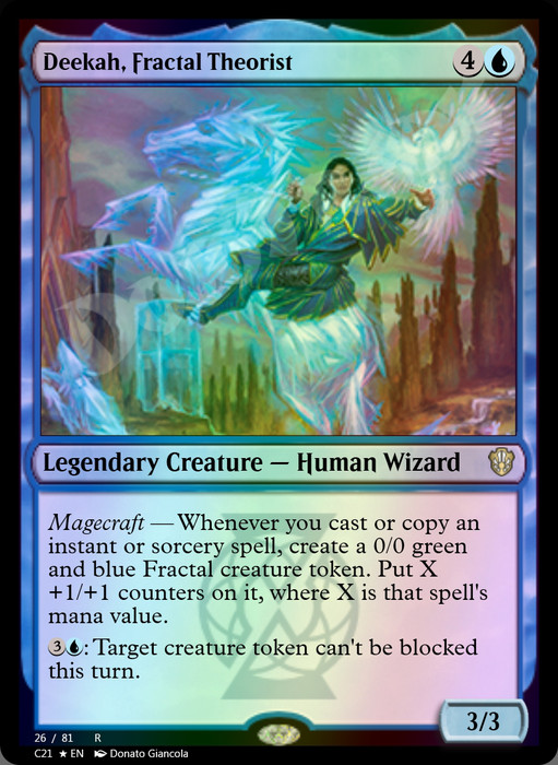 Deekah, Fractal Theorist FOIL