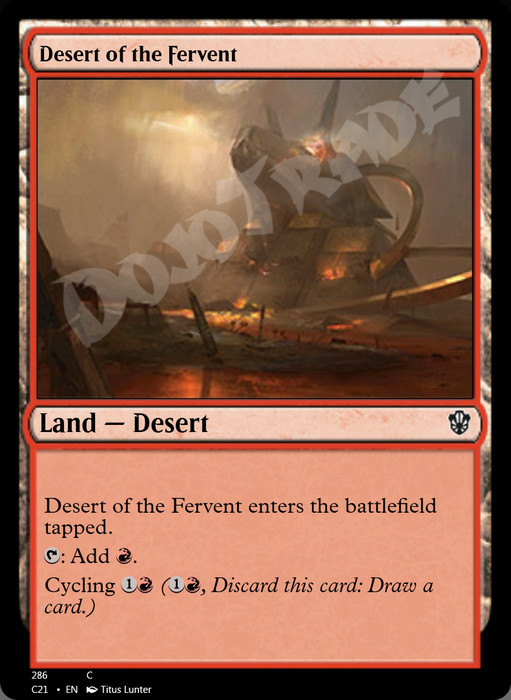 Desert of the Fervent