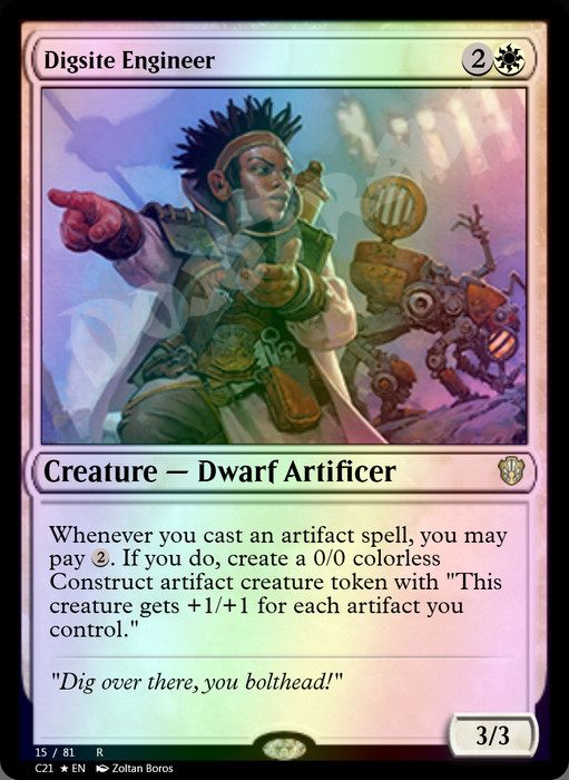 Digsite Engineer FOIL