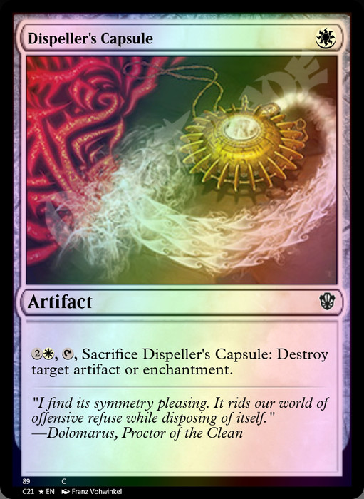 Dispeller's Capsule FOIL