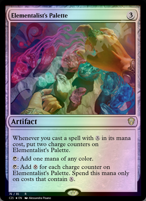 Elementalist's Palette FOIL