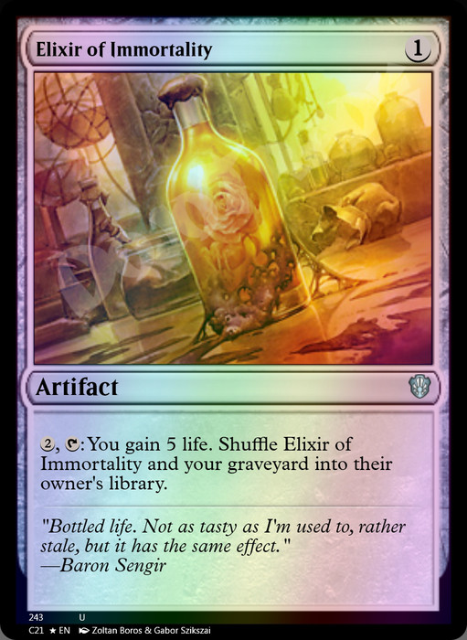 Elixir of Immortality FOIL