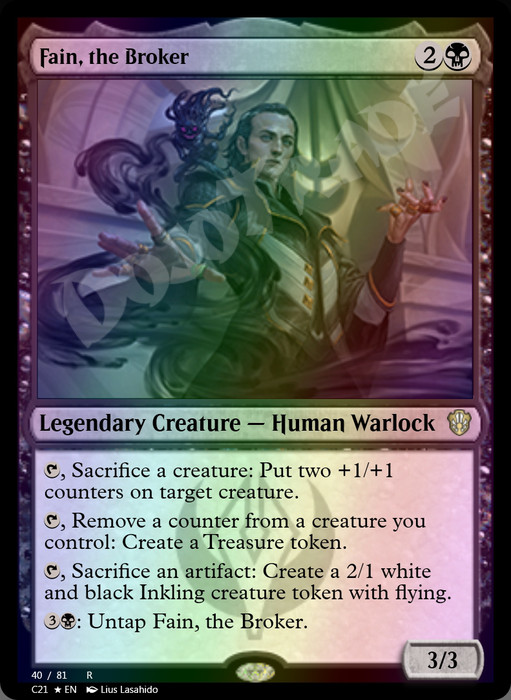 Fain, the Broker FOIL