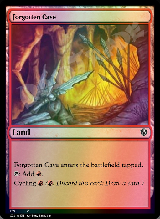 Forgotten Cave FOIL