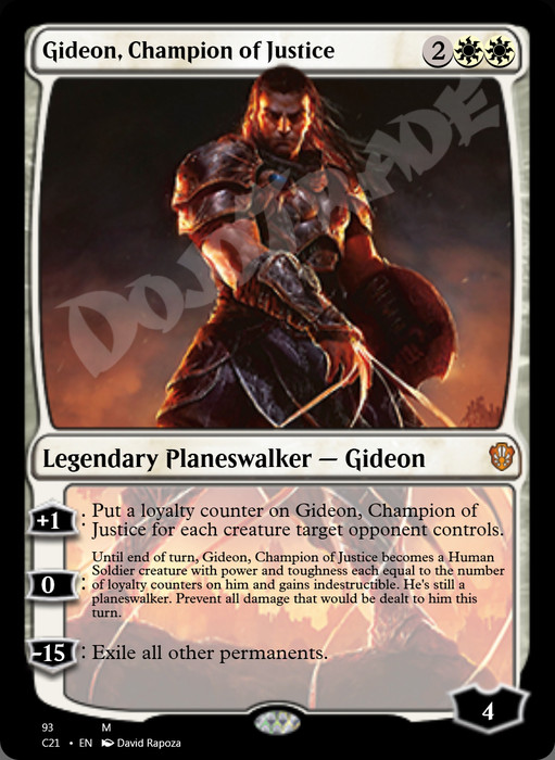 Gideon, Champion of Justice