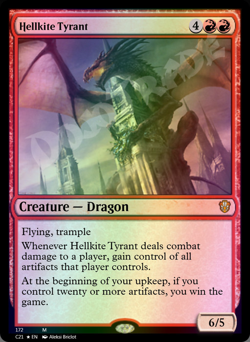 Hellkite Tyrant FOIL