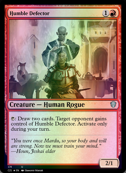 Humble Defector FOIL