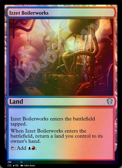 Izzet Boilerworks FOIL