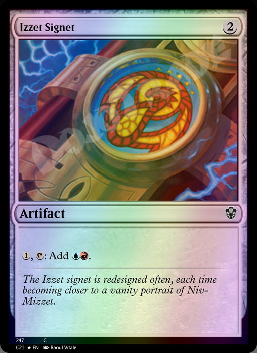 Izzet Signet FOIL